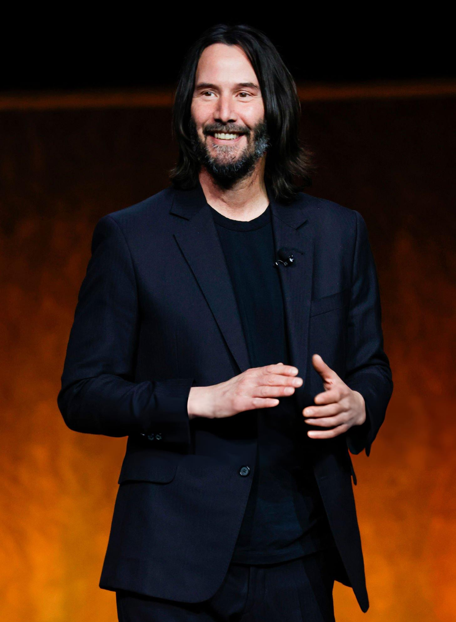 Keanu Charles Reeves portrait